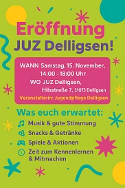 Eröffnung Jugendzentrum, 15.11.2025&nbsp;&copy;&nbsp;Gemeinde Delligsen