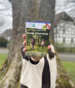Neue Wanderkarte im Taschenformat Neue Wanderkarte im Taschenformat © (SVR/KoernerPaeslack)