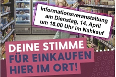 Plakat A4 - Deine Stimme Plakat Din A4