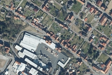 Raabestraße Luftbild, 2026 Luftbild der Raabestraße in Grünenplan